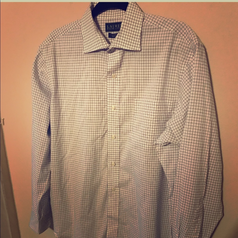 Large polo button down 16-1/2 (34/35)